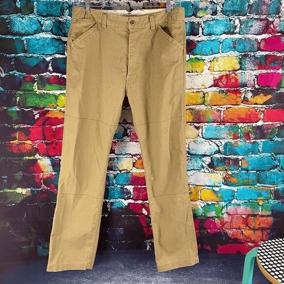 Ralph Lauren Polo Jeans Company Pants Khaki Military Trousers Cotton 33 x 32